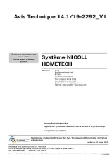 Collier monobloc HOMETECH®, Ø 50 mm, en PVC bas carbone